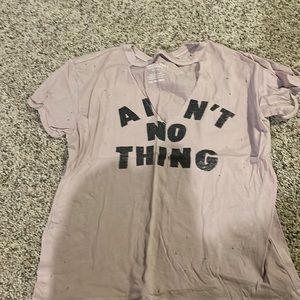 Light pink xs intentional distressing